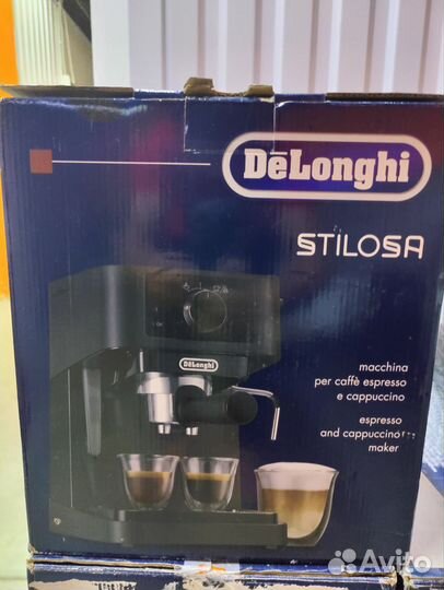 Кофеварка delonghi ec230 bk