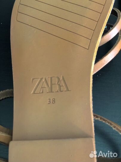 Сндалии Zara в греческом стиле