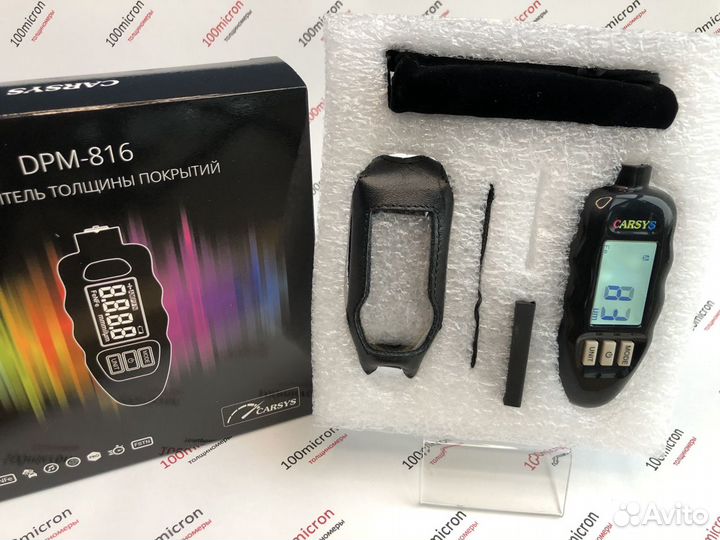 Толщиномер Carsys DPM-816 Pro полный к-т. Новый