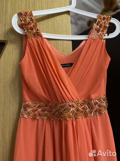 Платье длинное