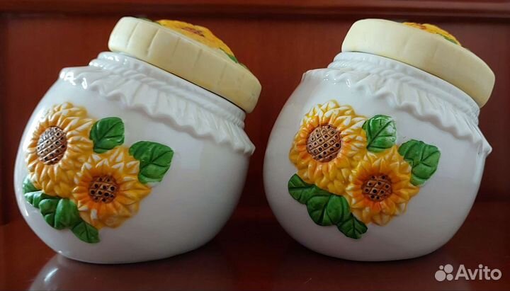 Посуда сахарница набор из 2х штук