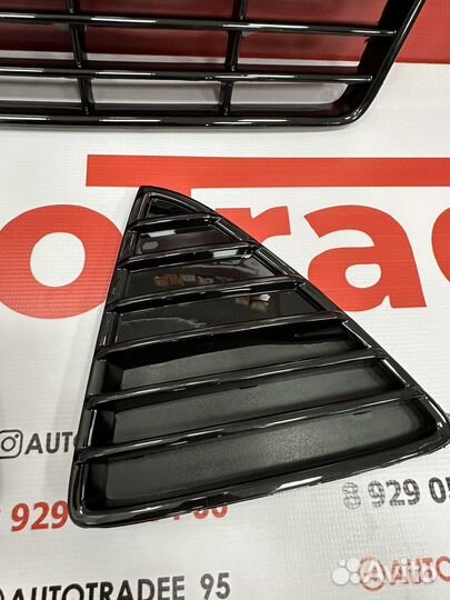 Решетки бампера ford focus 3 глянцевые