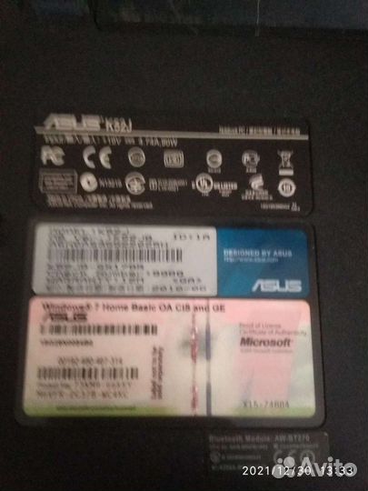 Ноутбук asus K52JB