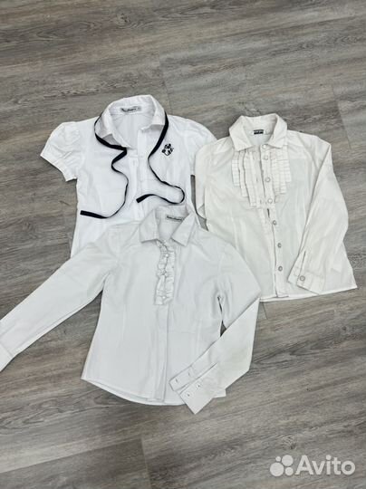 Блузки на девочку 122размер