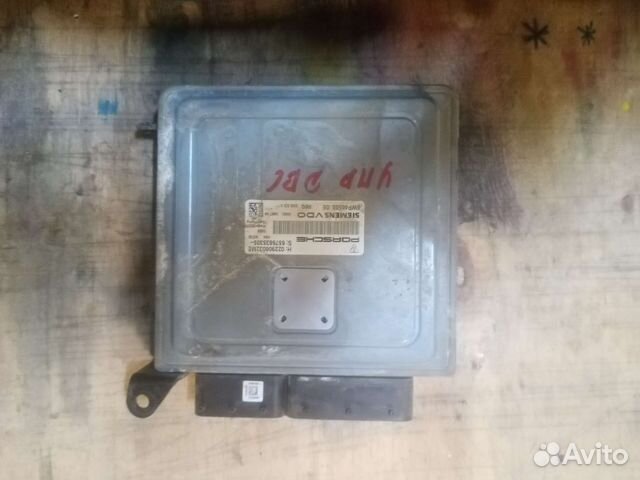 Блок управления двигателем Porsche cayen turbo