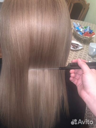 Кератиновое выпрямление и ботокс волос