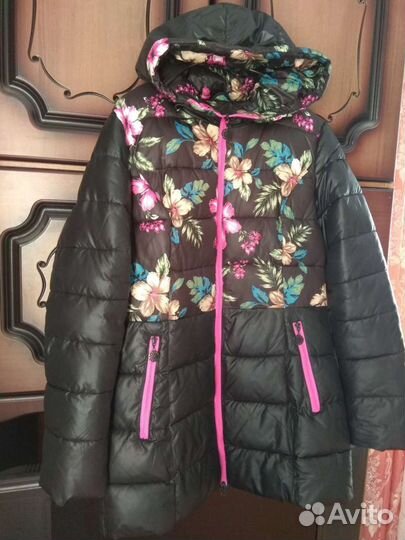 Пуховик куртка парка р 48 те