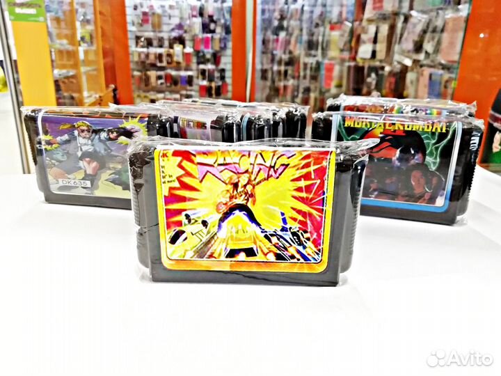 Картриджи для Sega