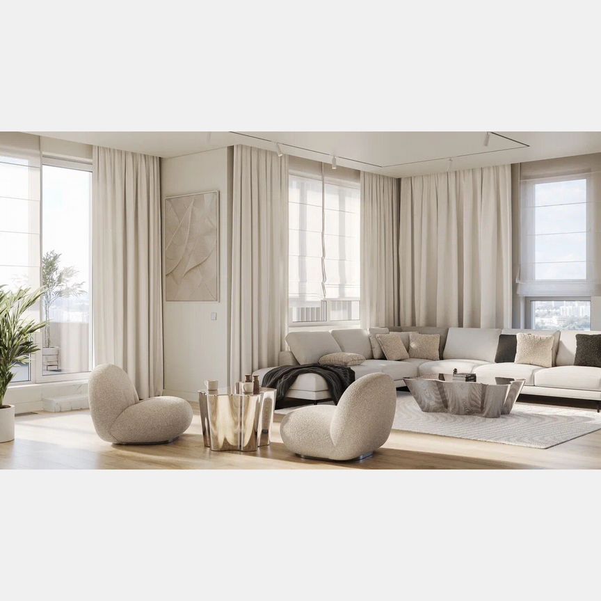 3-к. квартира, 78,2 м², 2/16 эт.