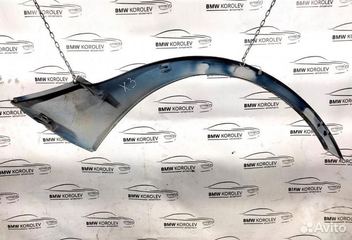 Накладка на крыло задняя правая Bmw X3 E83 BMW X3E