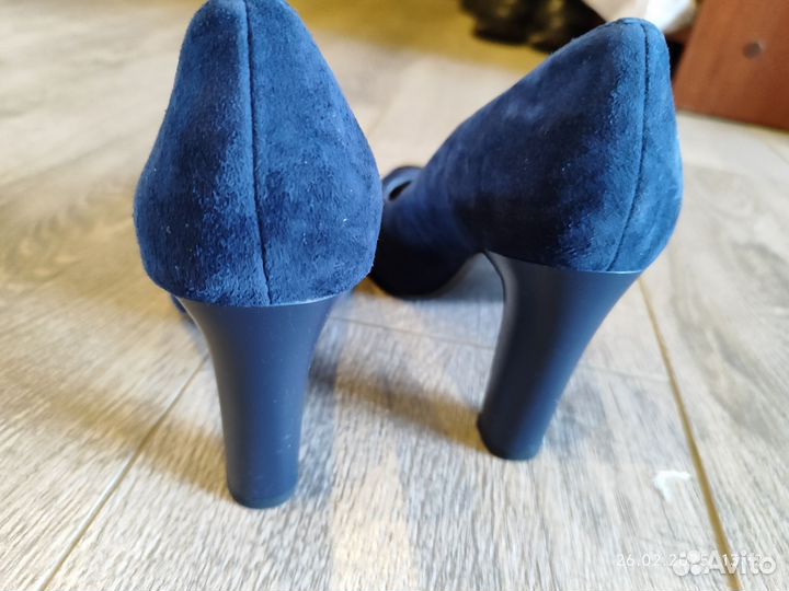 Туфли женские 37 размер замша