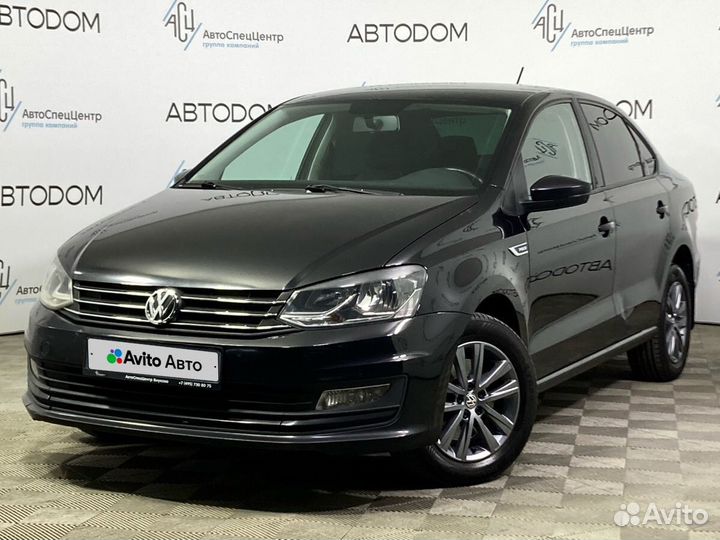 Volkswagen Polo 1.6 AT, 2019, 120 731 км