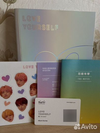 Альбом bts love yourself answer