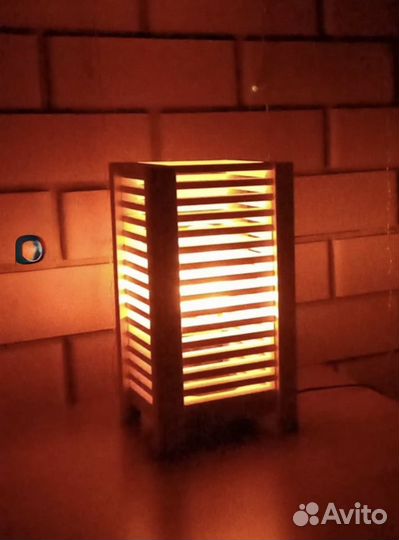 Светильник настольный ручной работы