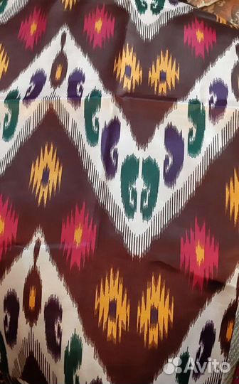 Отрез ткани шелк