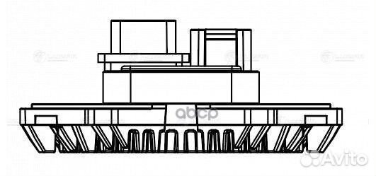 Резистор э/вент. отоп. LFR 1093 luzar