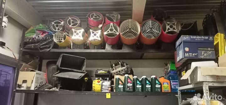 Тепловая Дизельная и газовая пушка