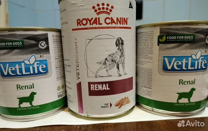 Корм для собак ренал