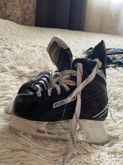 Хоккейные коньки bauer 31 р-р