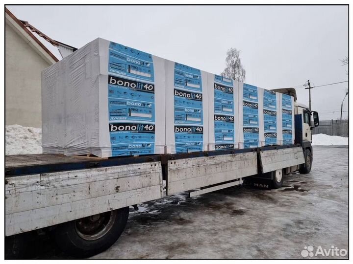 Пеноблоки газобетон Bonolit