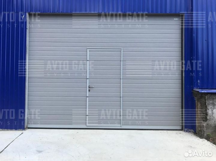 Секционные ворота гаражные