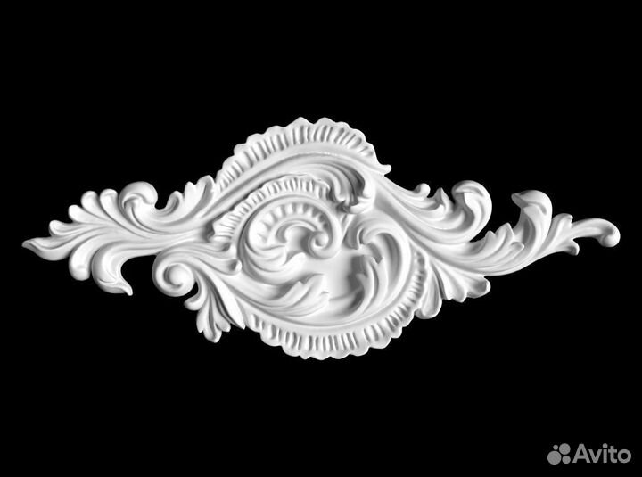 Лепнина из гипса, орнаменты, среднички