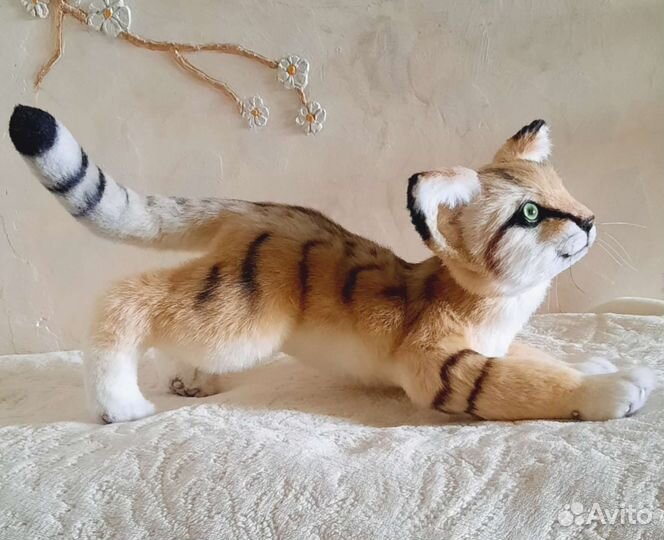 Дикая кошка ручной работы