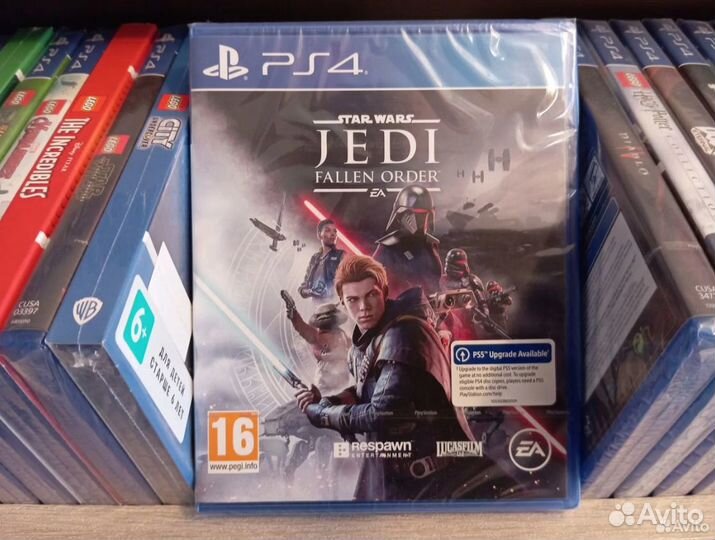 Star Wars Jedi Fallen Order PS4/PS5 (новый)