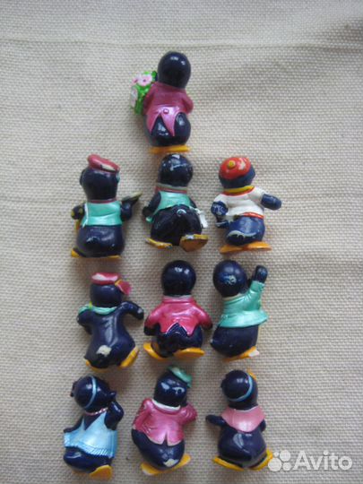 Киндер Ferrero Пингвины 1990е