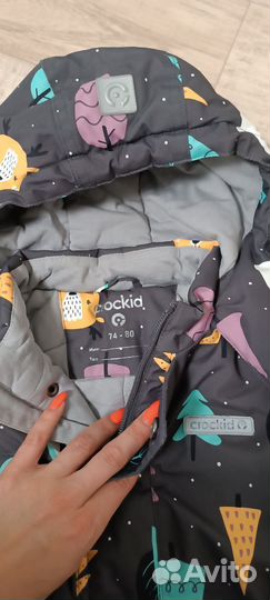 Зимний комбинезон crokid 74 80