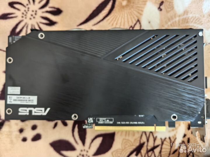 Видеокарта asus RTX 2060 12GB