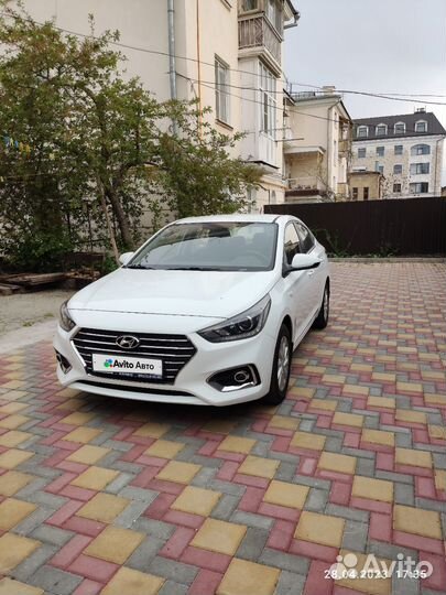 Hyundai Solaris 1.6 AT, 2018, 38 000 км