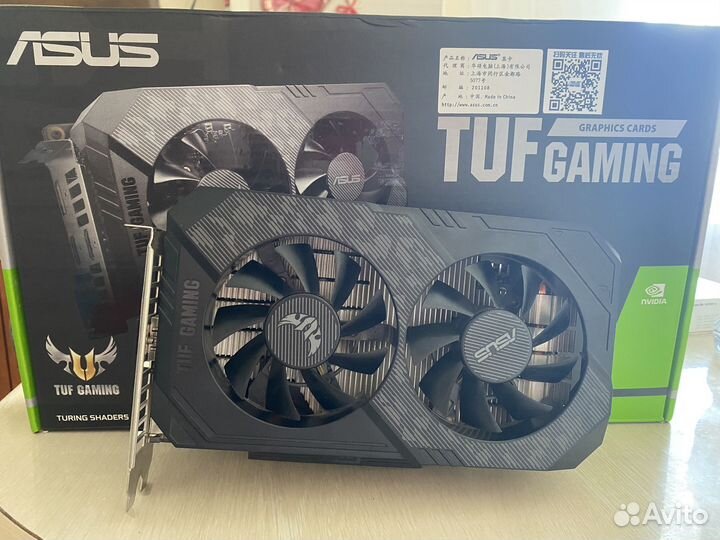Видеокарта gtx 1660 ti 6gb