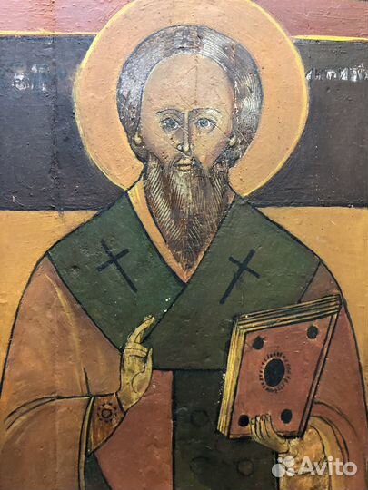 Икона Св. Антипы. Рубеж 19 и 20 века