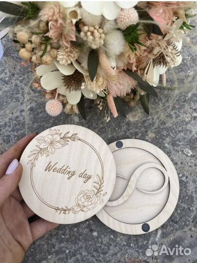 Коробка для обручальных колец