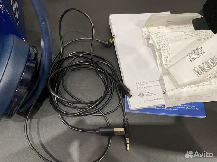 Наушники Sony Playstation gold Limited Edition