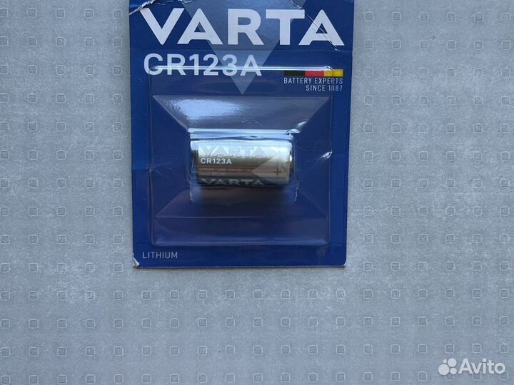 Батарейка varta CR123A