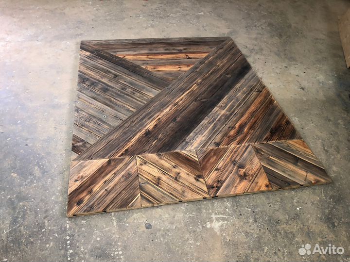 Деревянное амбарное панно