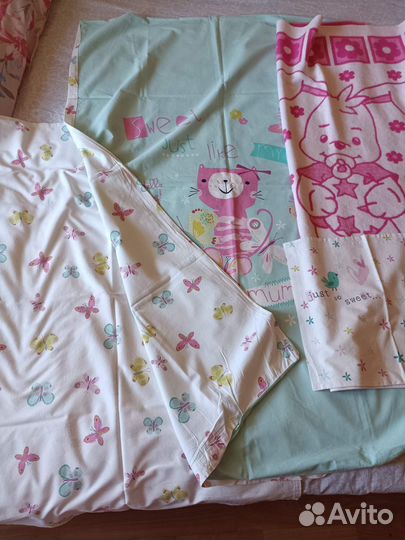 Детское постельное белье и одеяло