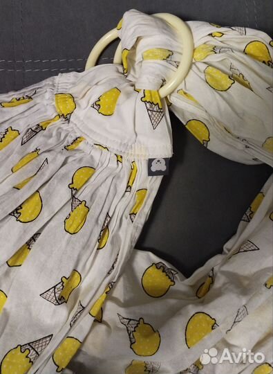 Кокон слинг для новорожденных