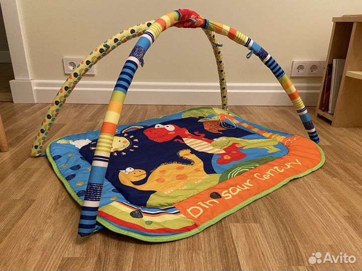 Развивающий коврик Dinosaur century