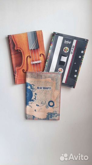 Обложка для паспорта натуральная кожа