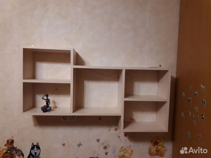 Книжные полки навесные