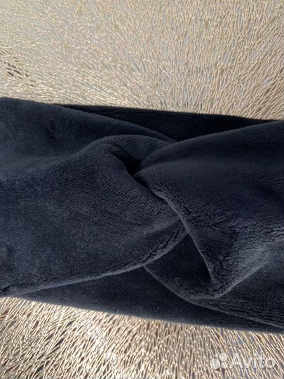 Повязка теплая чалма на голову женская