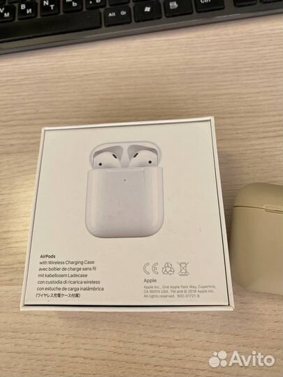 Наушники apple airpods 2