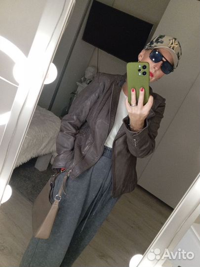 Куртка косуха из натуральной кожи mexx