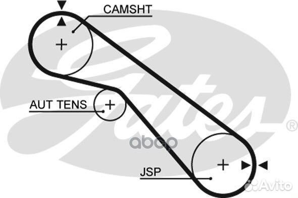 Ремень грм Gates 5405XS Gates