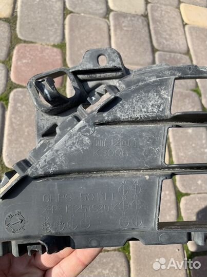 Решётка бампера передняя нижняя Mazda 6 2012-15г