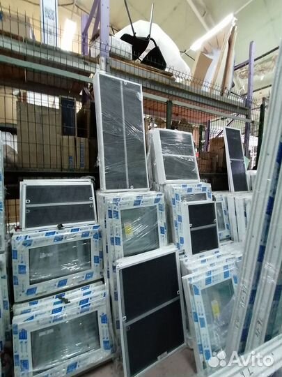 Готовые окна 700х500 мм фрамуги