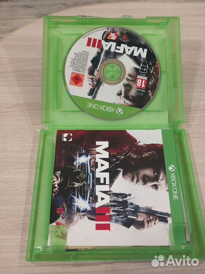 Диск на xbox one mafia 3 лицензия